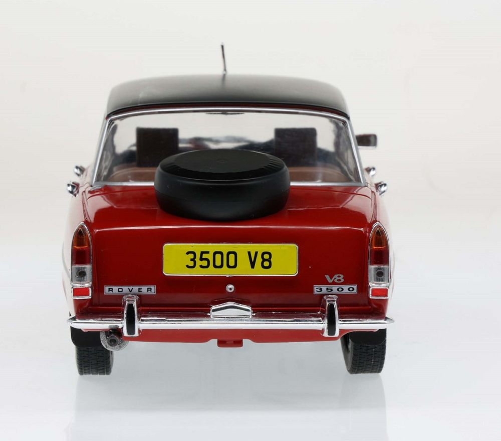 Rover 3500 (P6) Red/Matt Black 1974 - John Ayrey Die Casts